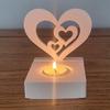 Heart Candle Holder Castings Molds Resins Moulds Bird Clay Molds DIY Rabbit Candlesticks Silicone Molds Home Decorations