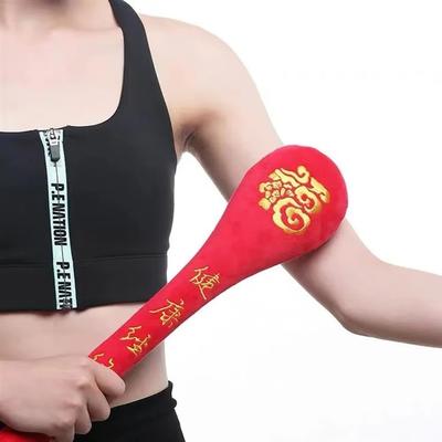 High Quality Cotton Handheld Hammer Pat Massager Lint Dredge Meridians Cotton Massage Stick Acupoint Massager