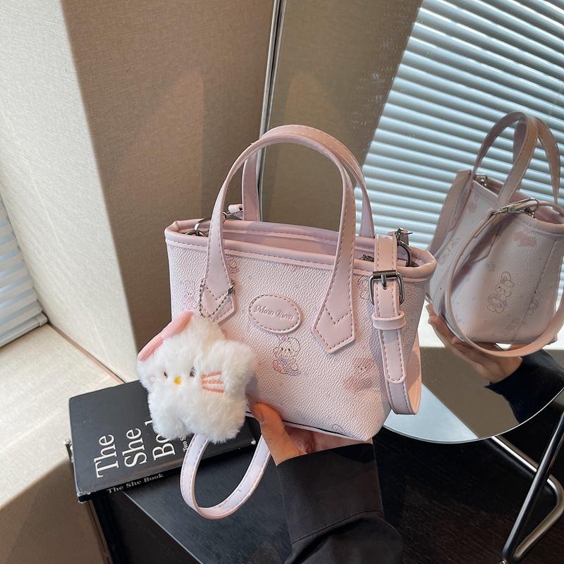 High-value Cute Handbag Bag Women's New Simple and Versatile Commuter Messenger Bag Going Out Small Bag