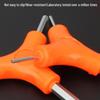 Gangtuo Triangular Hex Wrench Set for Mountain Bikes - Includes Three-Way Hex & Six-Point Angle Screwdrivers