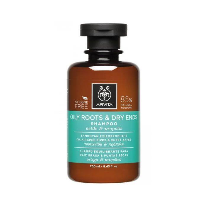 

Apivita Shampoo for Fat Roots and Dry Tips 250ml