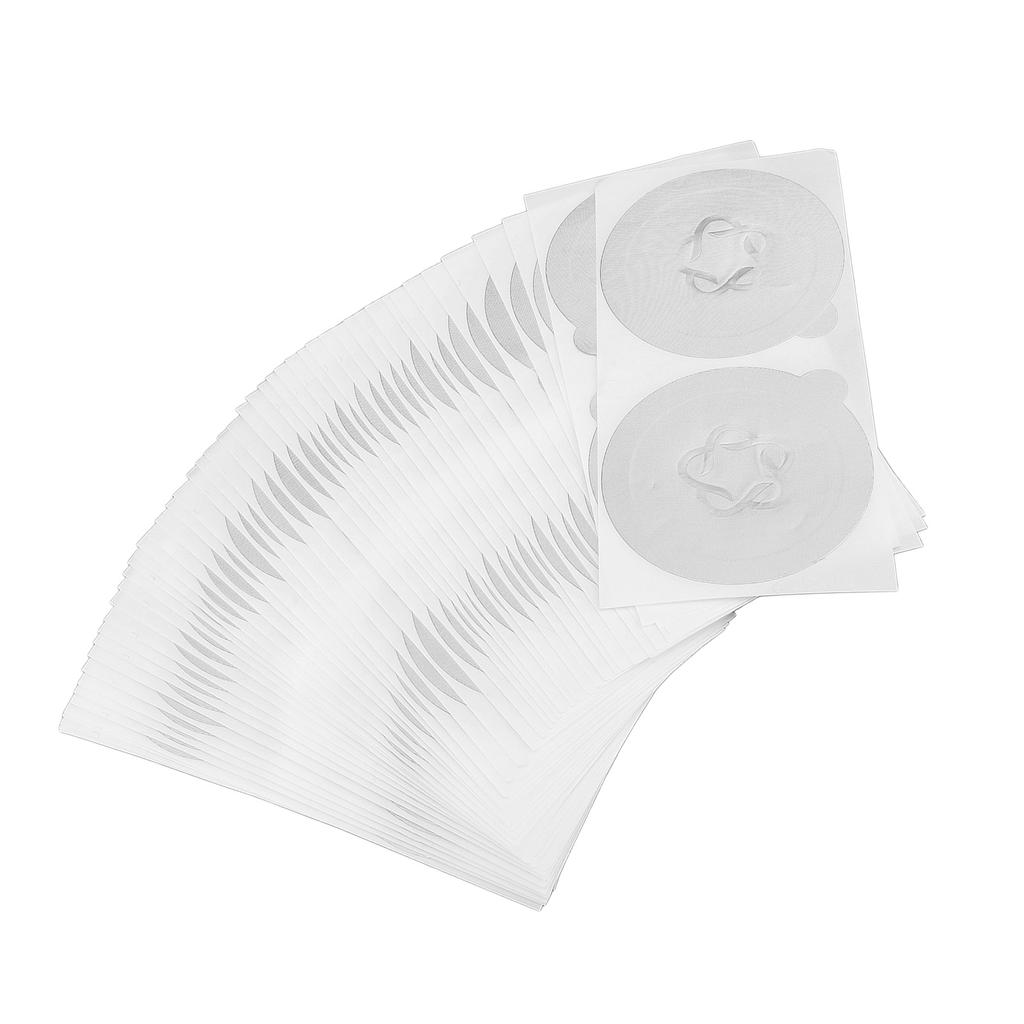 100pcs Coffee Pods Aluminum Foil Lids Multipurpose Self Adhesive Tight Sealing Large Reusable Coffee Pods Covers for