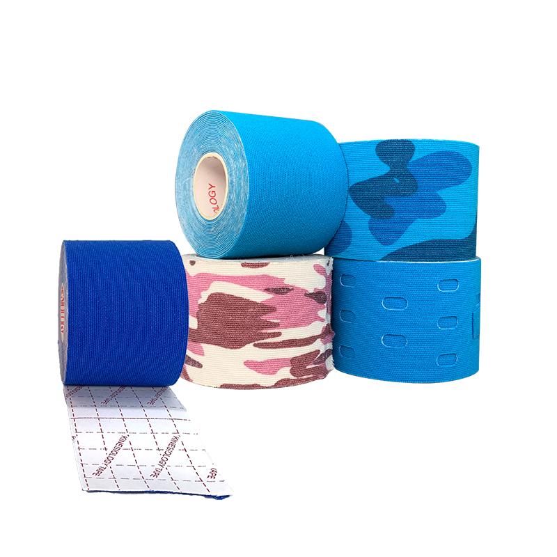 Double Safety Camouflage Sports Tape 5cm X 5m Waterproof, Used To Relieve Muscle Pain and Exercise