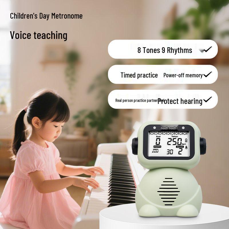 Human Voice Metronome JM93 for Piano, Guitar, Guzheng, Drum - Universal Music Rhythm Device