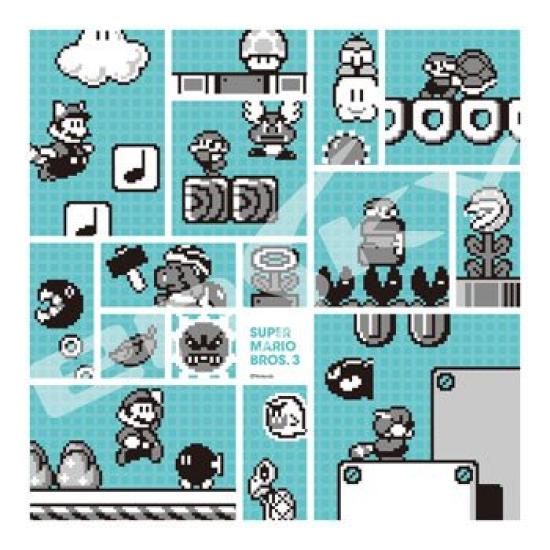 

144 piece jigsaw puzzle SUPER MARIO BROS.3 (24x24cm)