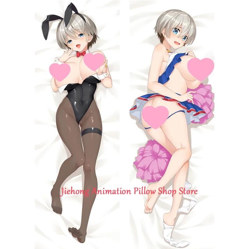 Dakimakura Anime Hana Uzaki Große Brüste Kissenbezug Doppelseitiger Druck Lebensgroß Hochwertiger 2-Wege-Kissenbezug Otaku Geschenke