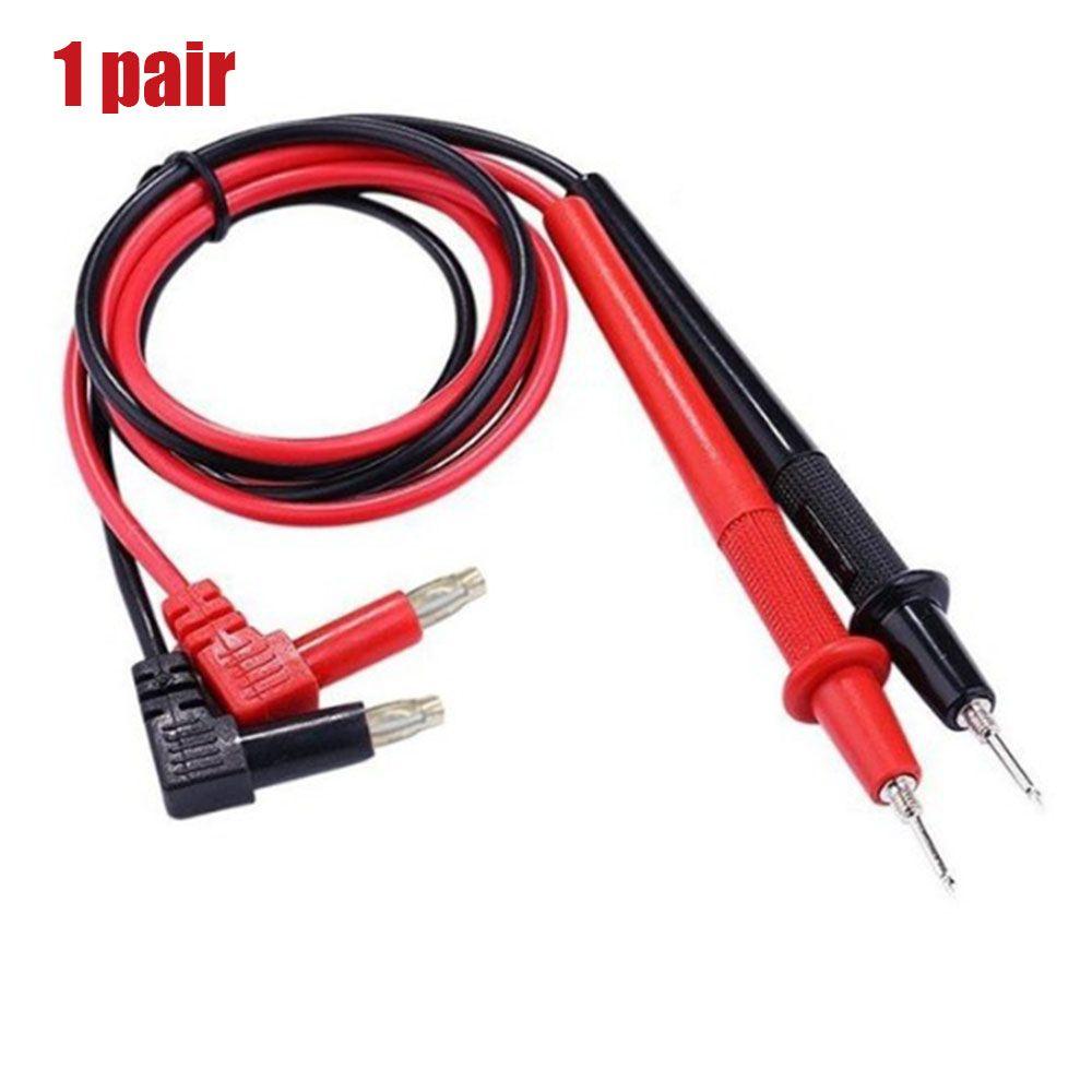 

1 Pair 1000V 10A Needle Tip Probe for Universal Digital Multimeter Multi Meter Test Leads Pin Wire Pen Cable 72cm рожевий