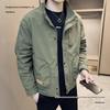 2024 Men's Stand Collar Workwear Jacket - Spring/Autumn PUNK Style