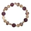 Mori Style Minimalist Purple Crystal Bracelet – Light Luxury Gift for Women & Best Friends