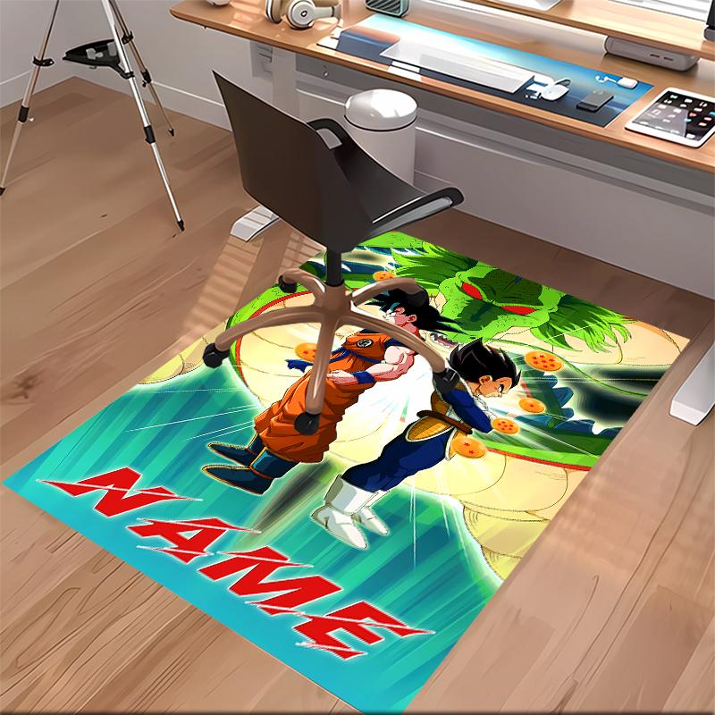 Custom personalization Dragon Ball Print Area Rug - Soft, Washable Non-Slip Indoor Mat,Living Room,Home&Office Decorative Rug