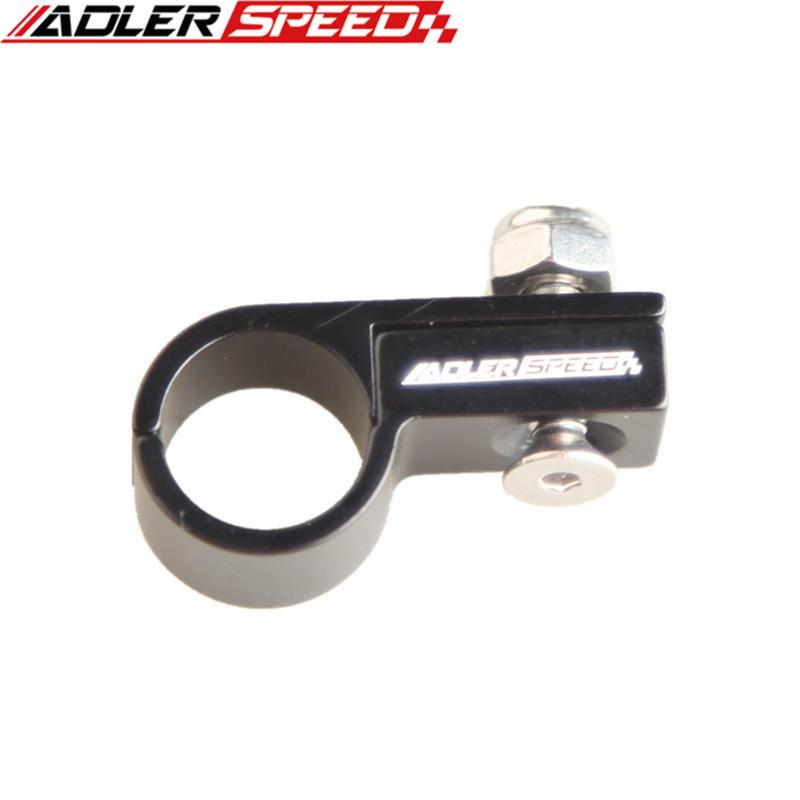 AN6 AN-6 6AN Line Clamp (14.3mm ID) Hose Clamp P Clips Aluminum Black