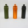 Vollständig versiegeltes wasserdichtes Fach aus Aluminiumlegierung, Outdoor-Überlebensausrüstung, Spitze wasserdichte Medizinflasche