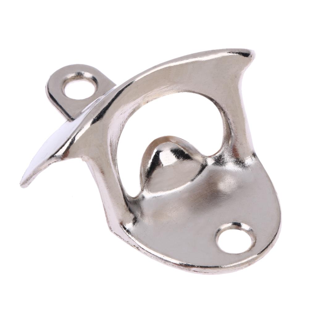 Bottle Opener Stainless Steel Wedding Souvenir Wall Mounted Supplies Wine Beer Drinking Corkscrew for Hotel Restaurants