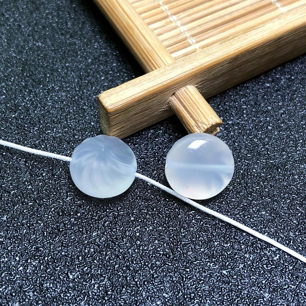 Lychee Jelly Xiao Long Bao Pendant for Bracelets & Phone Chains