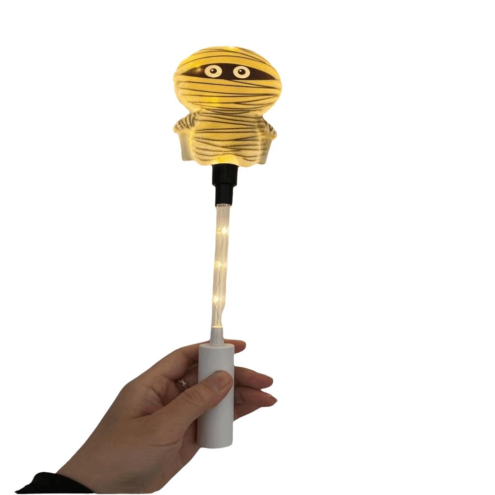 Ghost Halloween LED Glowing Stick Pumpkin Light Up Wand Party Light Stick Party Photography