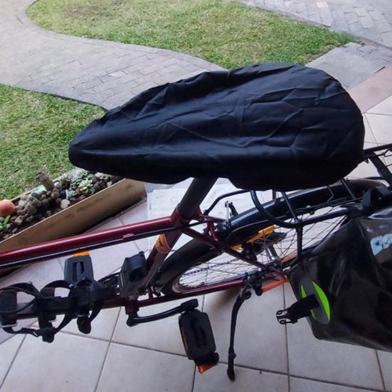 Coussin de siège sans couture, imperméable en PVC, coupe-vent, housse de pluie, accessoires de cyclisme