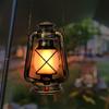 Vintage Style Lightweight Camping Lantern USB Rechargeable Camping Lights Hanging Tent Light 3 Lighting Modes LED Horse Lantern For Hiking