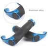 high bicycle handlebar grip mountain bike handlebar bicycle riding blue Anti-slip double-lock design, strength, easy-to-install kit, grips, equipment,