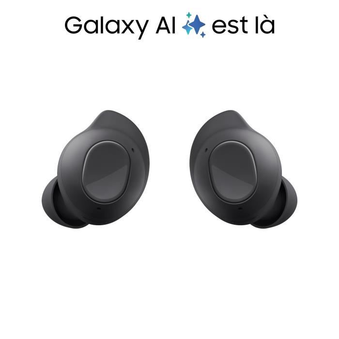 Ecouteurs Samsung Galaxy Buds FE True wireless à réduction de bruit active Graphite
