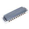 Blues Harp Mundharmonika 10-Loch Mundharmonika Eb Tonart Musikgeschenke Phosphorbronze Stimmzunge(Weiß )