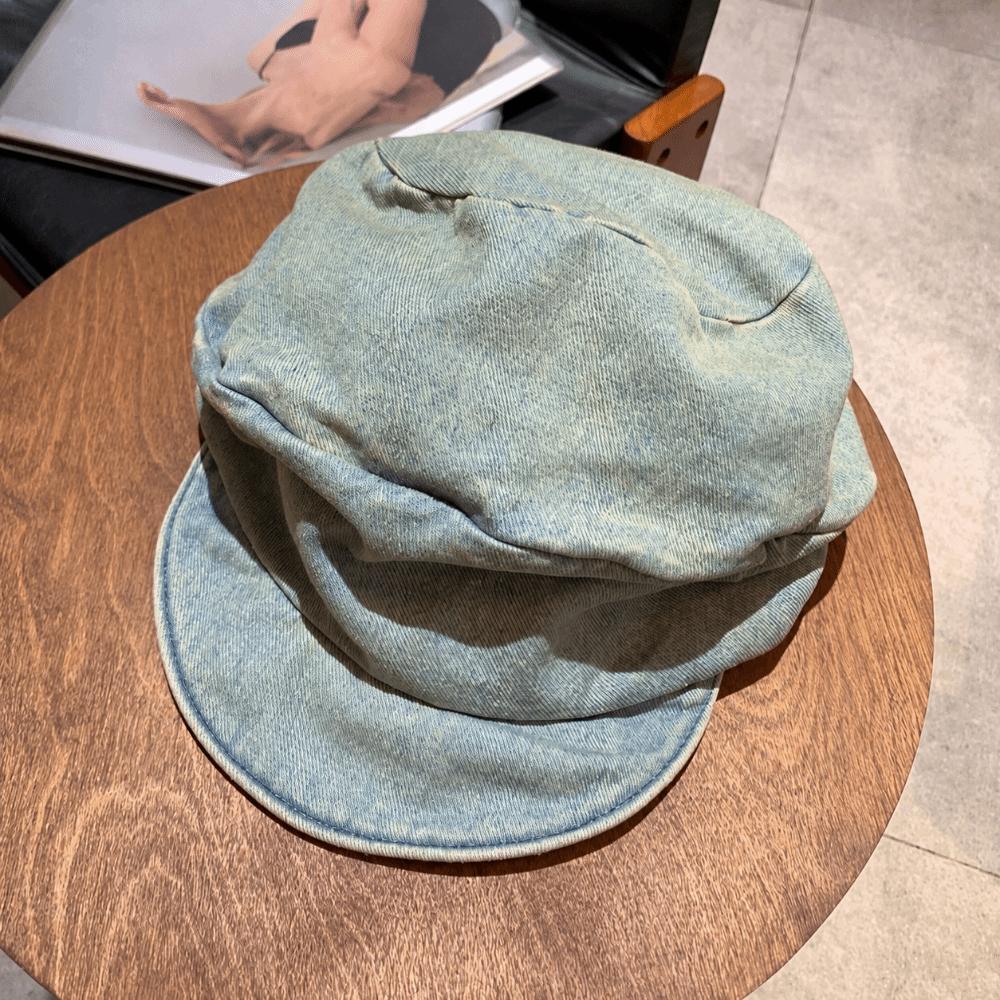 Schmale Schirmmützen Newsboy Hüte Jeans Achteckige Baskenmützen Retro Baskenmützen Kappe