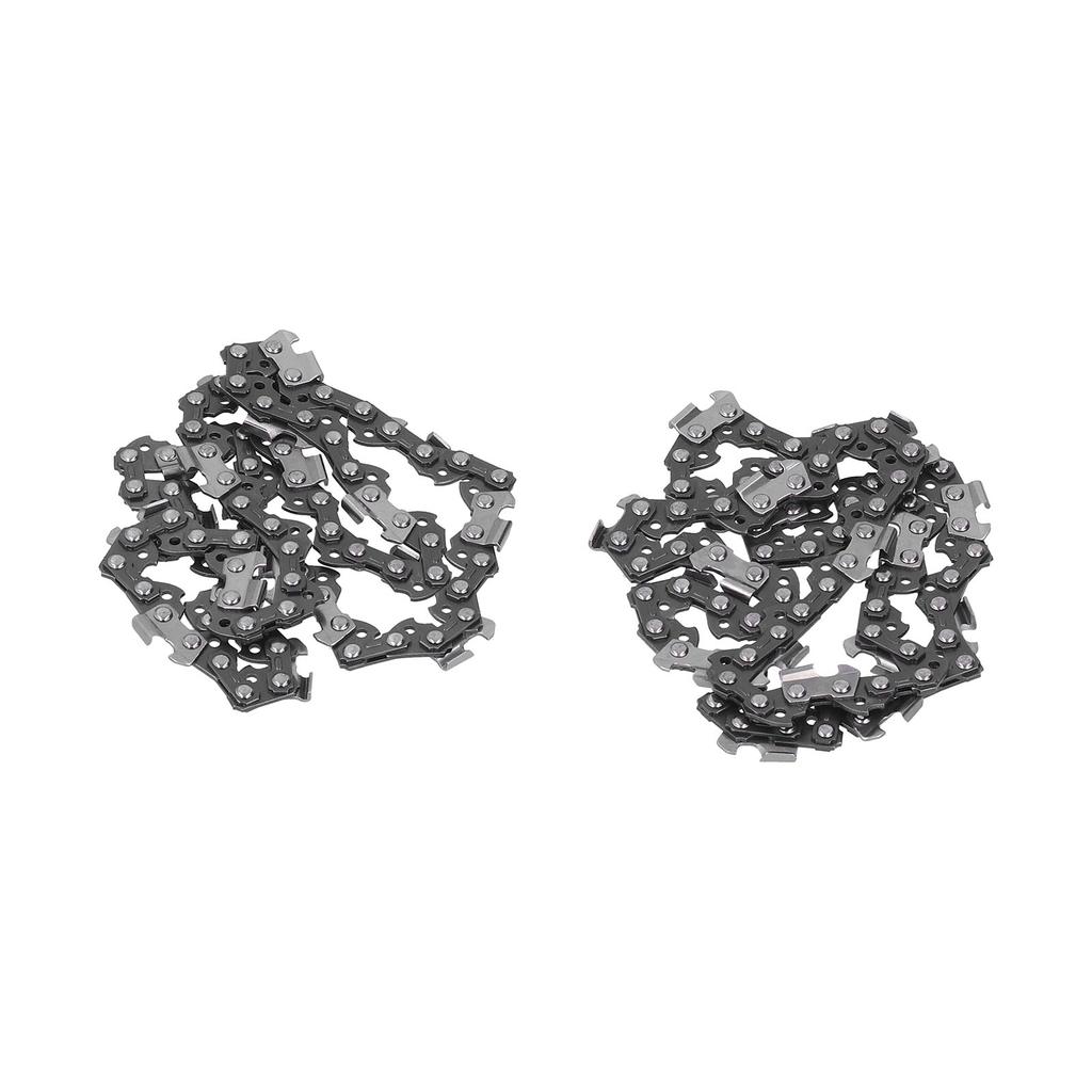 2Pcs Chainsaw Chain 40 62DL Saw Cutting Blade Alloy Steel Set Kit for Woodworking10in 40 Drive