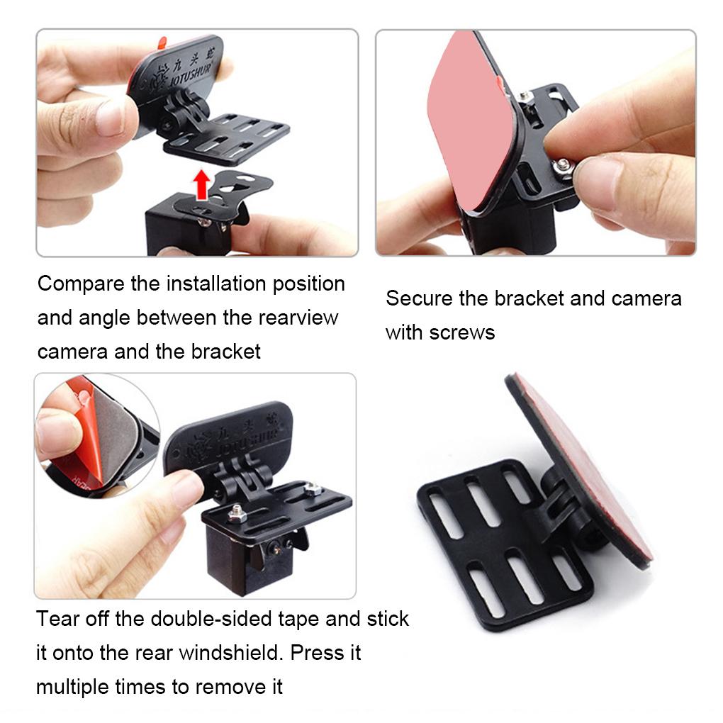 Suport de montare universal pentru camera spate Suport pentru lunetă pentru majoritatea camerelor din spate Dash Cam mașină Cameră spate pentru marșarier