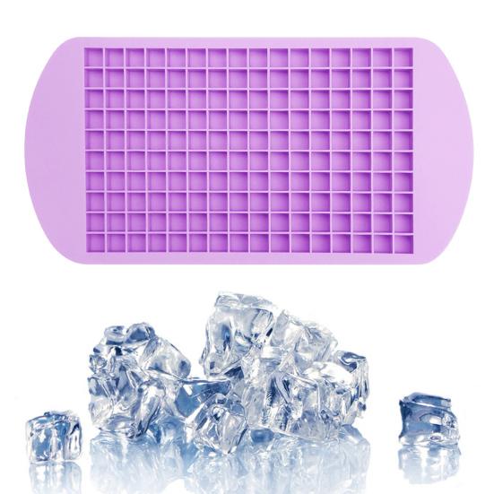 Silicone Mini Ice Cube Tray 160 Small Cubes Visual Sensory Ice Cubes