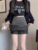 Chic Woolen Sequin A-Line High Waist Skirt - Autumn/Winter 2025 Collection