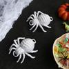 Halloween Light-up Spider Figurine Realistic Spider Animal Figure with LED Light for Halloween Indoor Outdoor Home Party Decor