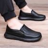 Fashion Men's PU Leather Shoes Formal Dress Loafers Large Size Casual Soft Mens Business Comfortable Non-slip Driving Shoes