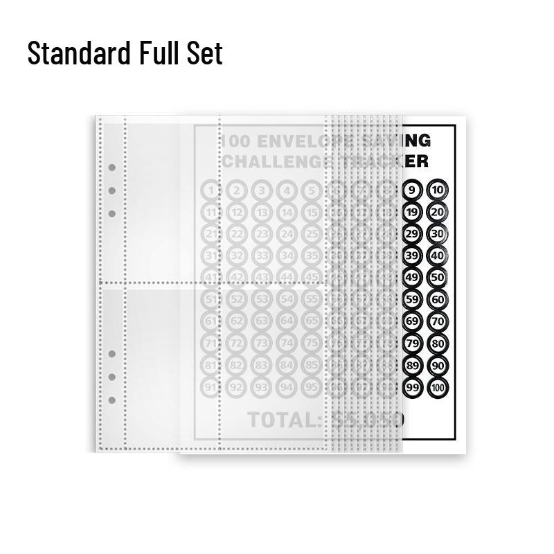 100-Day Challenge Savings Planner: A5 Loose-Leaf Budgeting Notebook for Couples