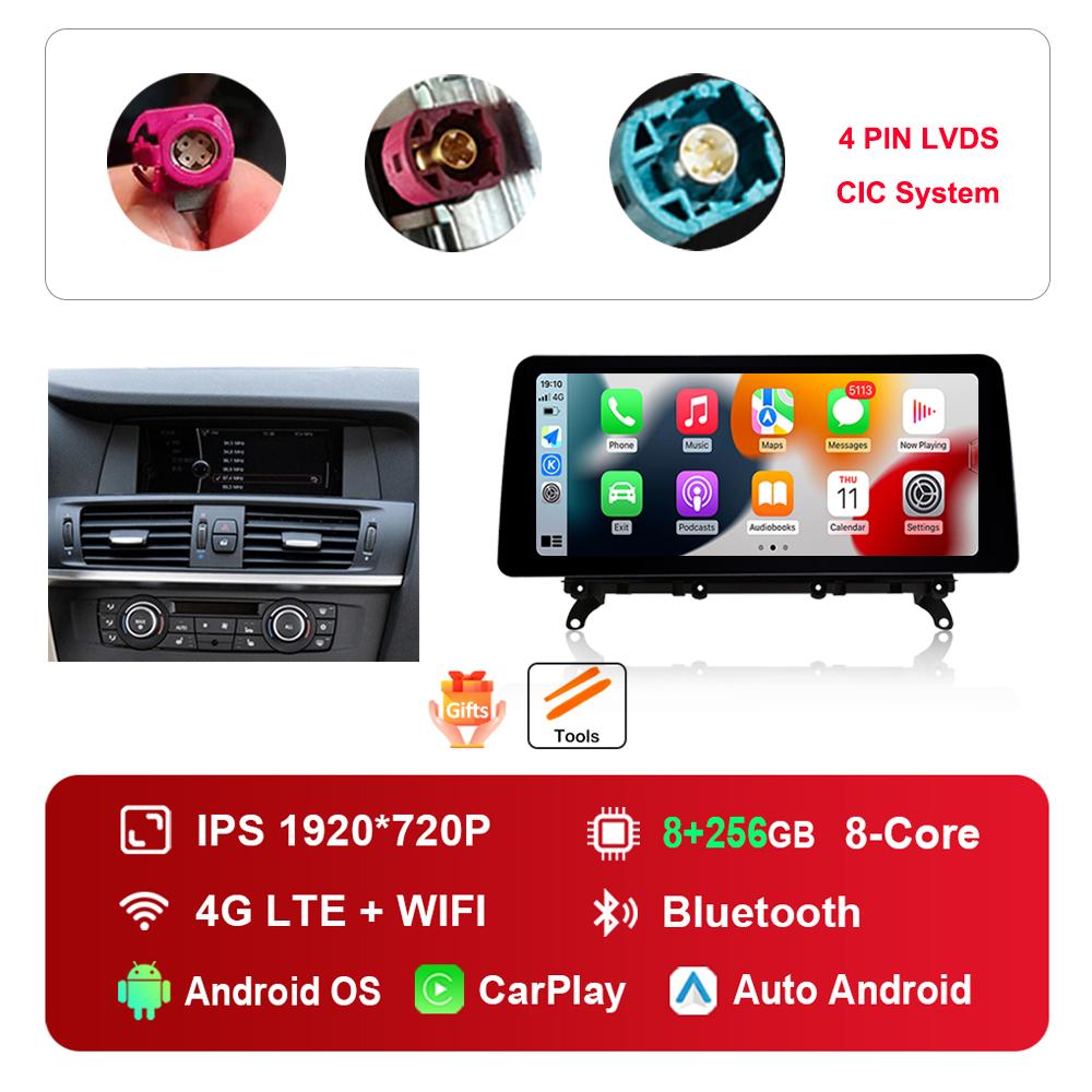 12.3 Inch for BMW 7 Series F01 F02 CIC NBT System DSP Stereo GPS HD Touch Screen Android Car Radio Multimedia Player GPS