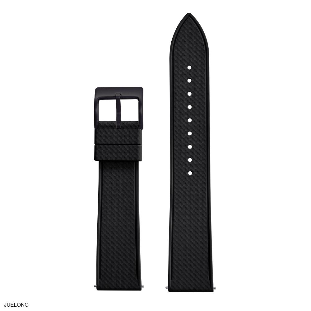 Premium Mosaik FKM Gummi Taucheruhr Armband 20mm 22mm Staubdicht Wasserdicht Schnellverschluss Für Herren Damen Taucheruhren