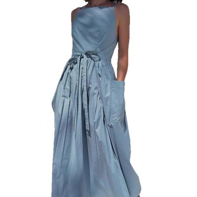 New Side-seam Sleeveless Fashionable Sun Dress for Women