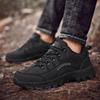 Outdoor Hike Sneakers High Quality Leather Trekking Shoes Non -Slip Waterproof Men Hiking Shoes Climbing Camping Mens Sneakers