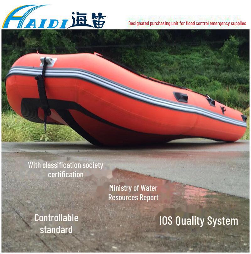 "Aluminum Alloy Lifesaving Inflatable Fishing Boat & Kayak"