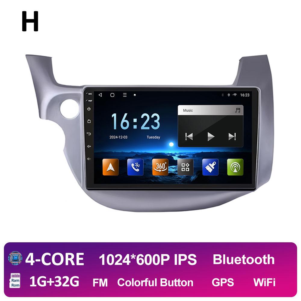 Left Hand Drive GPS For HONDA FIT JAZZ 2007 2008 2009 2010 2011 2012 2013 Cooling Fan Auto Tools GPS Navigation Touch Screen 4G