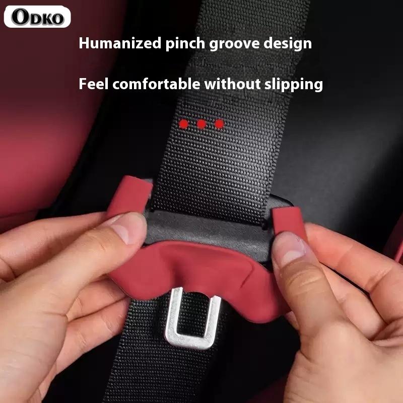 For MG MG5 ZS MG4EV Interior Accessries 2/4 Piece Car Seat Belt Silicone Protective Cover Trim