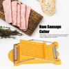 Kitchen Luncheon Meat Ham Cutter Boiled Egg Cutter Stainless Steel Wire Cutting Tool for Banana Sausage Ham
