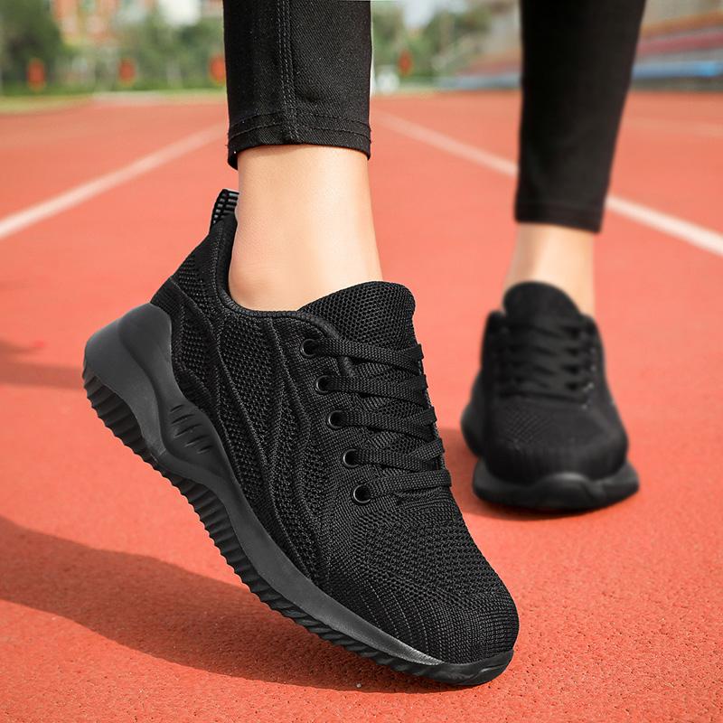 Autumn sports shoes running shoes mesh breathable lightweight travel shoes student soft-soled casual shoes