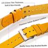 [torbollo] Watch Band, Genuine Leather Replacement Band, Soft Italian Buttero Leather, Vibrant Colors, Quick Release Watch Strap, 18/20/22mm