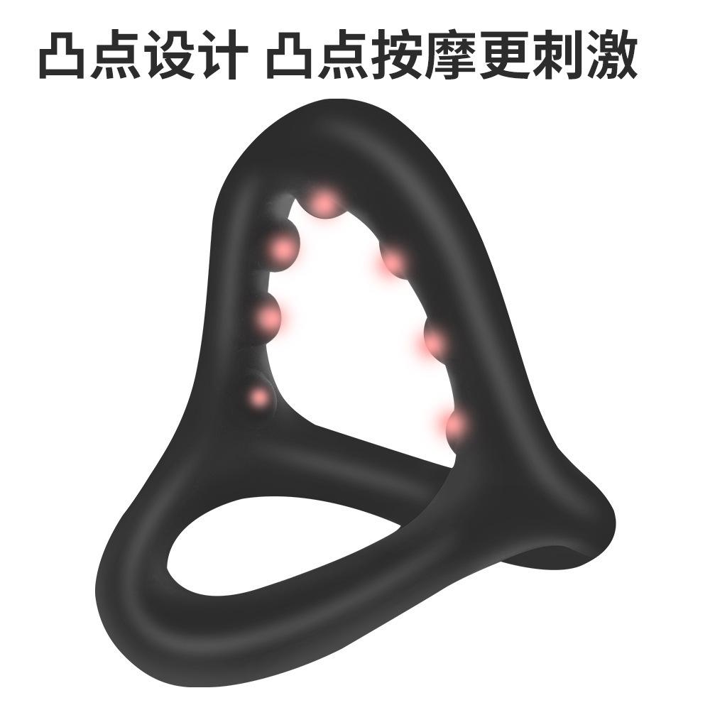 Silicone Dick Cock Ring With Big Dots Design Adult Supplies Men's PenisRing Penis Enlargement Sex Toys For Men Delay Ejaculation