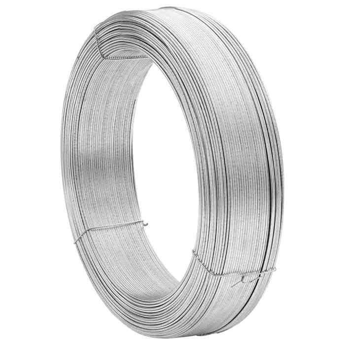 VidaXL Fil de liaison de clôture 250 m 1,4 mm Acier