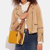 New COACH Rogue Cow Leather Square Bag Handbag, Shoulder Bag, Crossbody Bag Small Women's Buttercup Yellow CJ636-B4UA