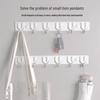 CHAHUA No-Drill 6-Hook Adhesive Rack