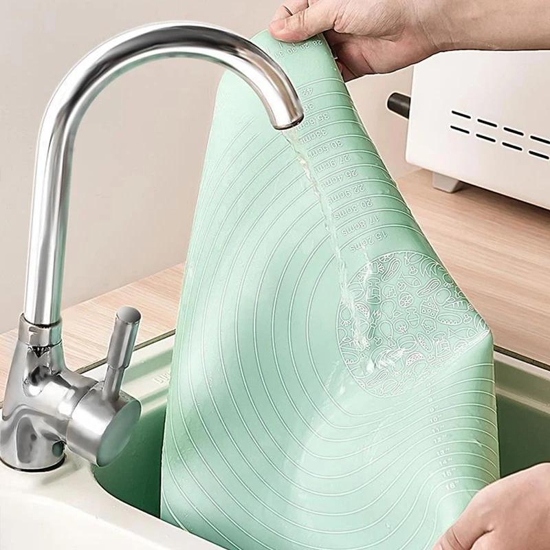 Silicone Mat for Rolling Out Dough, Baking and Freezing