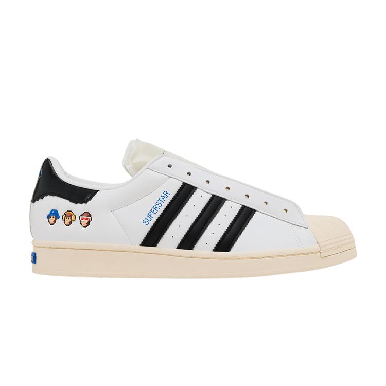 Monkey Kingdom x adidas Superstar White Black 46