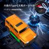 Scale RC Jeep Desktop Mini Drift Car for USB LED Easy to Toy Car for Great Gift 164 Off-Road Kids, Rechargeable, Lights, Use, Kids, (E86 Yellow)