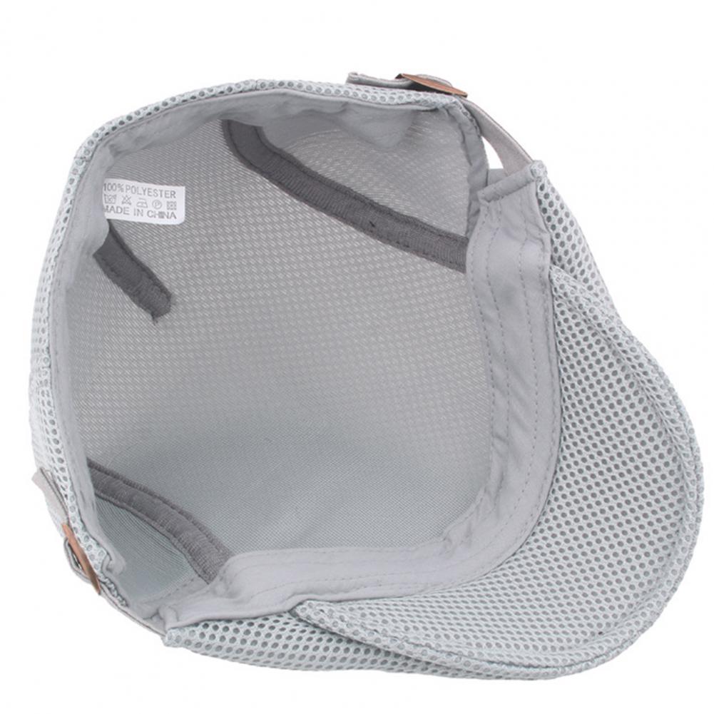 Bequemer Herrenhut, perfekte Geschenke, Polyester, hohl, waschbar, Herren-Baskenmütze für den Alltag